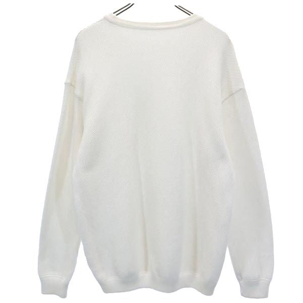 crepuscule クレプスキュール 日本製 長袖 セーター 1 ホワイト系 ニット メンズ