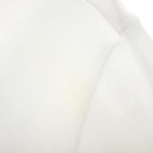 PEARLY GATES パーリーゲイツ ワンポイント刺繍 ゴルフ 半袖 ポロシャツ 5 白 メンズ