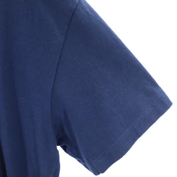 XLARGE エクストララージ バックプリント 半袖 Tシャツ M ネイビー メンズ