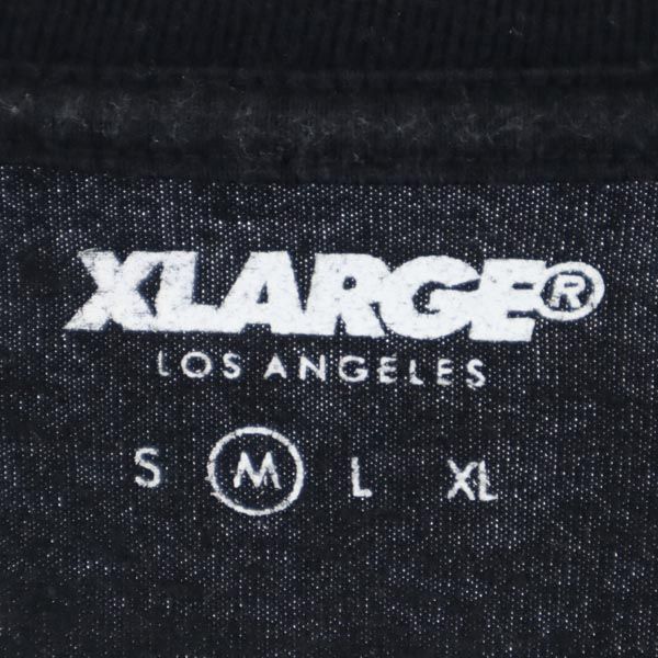 XLARGE エクストララージ プリント 半袖 Tシャツ M ブラック メンズ