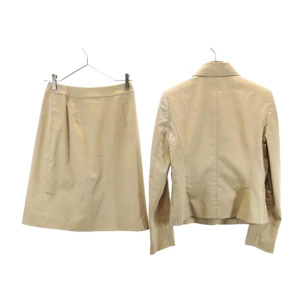 Michael Kors マイケルコース スカートスーツ 上下 セットアップ 6 ベージュ ラップスカート レディース