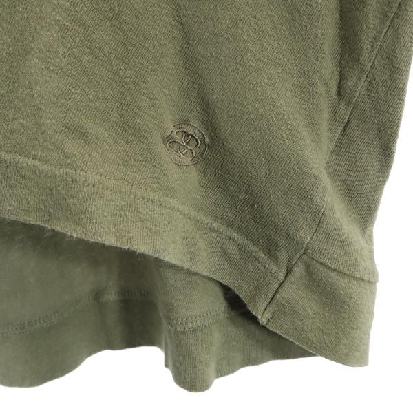 STUSSY WOMEN ステューシーウーマン 半袖 Tシャツ カーキ系 レディース