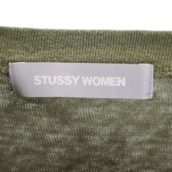 ステューシーウーマン 半袖 Tシャツ カーキ系 STUSSY WOMEN レディース