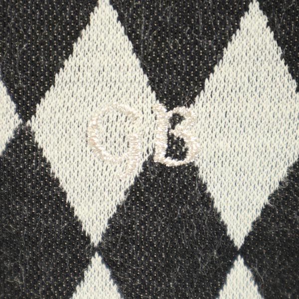 GB SKINS ジービースキンズ ダイヤ 長袖 ニット カーディガン 36 グレー系 メンズ