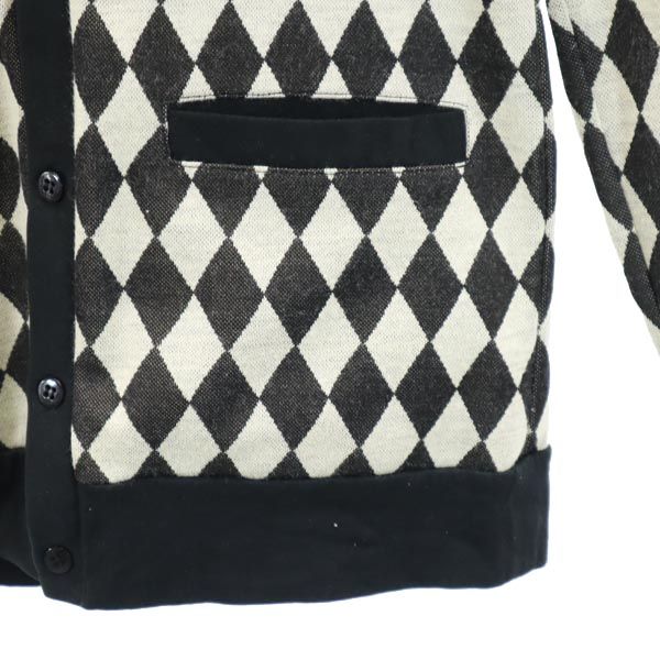 GB SKINS ジービースキンズ ダイヤ 長袖 ニット カーディガン 36 グレー系 メンズ