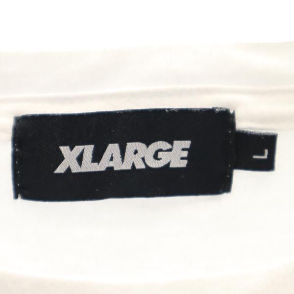 XLARGE エクストララージ 半袖 Tシャツ L ホワイト系 ポケT メンズ