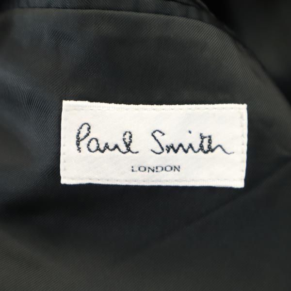 Paul Smith ポールスミス 日本製 ストライプ柄 長袖 テーラードジャケット M グレー系 メンズ