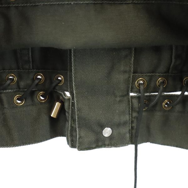 AMERI UNDRESSED アメリ 長袖 レースアップ ジャケット M 緑系 レディース