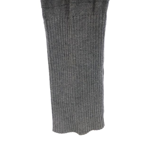 MARC BY MARC JACOBS マークバイマークジェイコブス シルクブレンド 長袖 ニット カーディガン XS グレー系 レディース