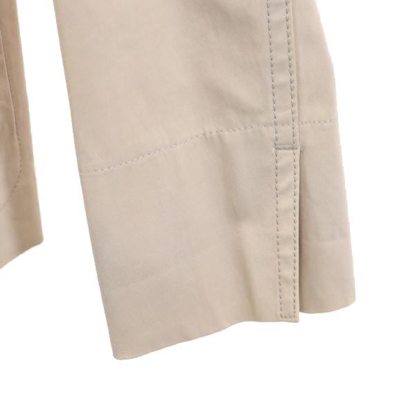 BURBERRY バーバリー 日本製 三陽商会 長袖 ステンカラー ジャケット 42 ベージュ レディース