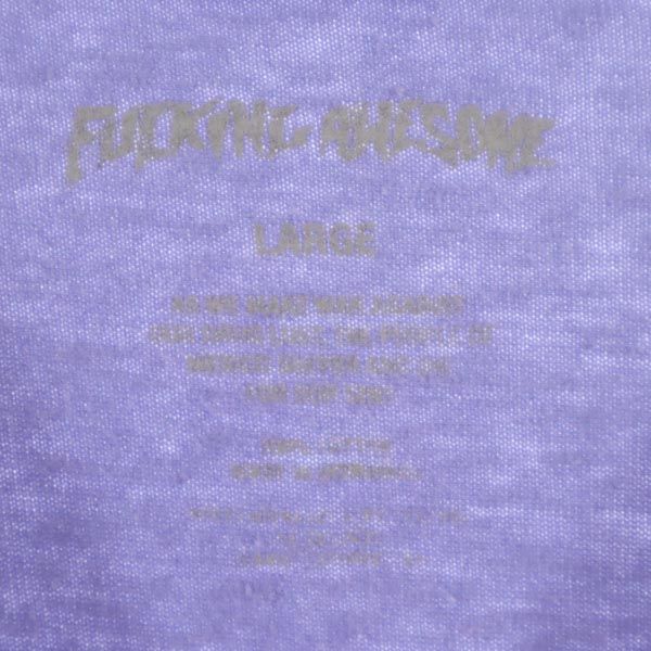 FULKING AWESDME ファッキンオーサム 半袖 Tシャツ L 紫系 メンズ