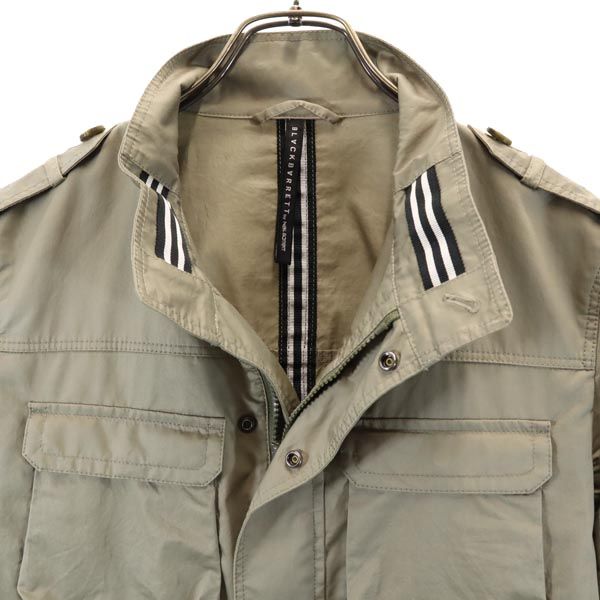 BLACKBARRETT by NEIL BARRETT ブラックバレット バイ ニールバレット 長袖 ミリタリージャケット 2 カーキ メンズ