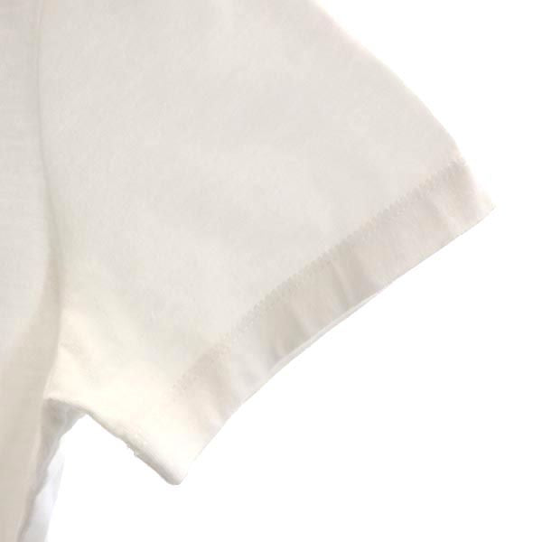 SEE BY CHLOE シーバイクロエ ロゴプリント 半袖 Uネック Tシャツ 2 白 レディース