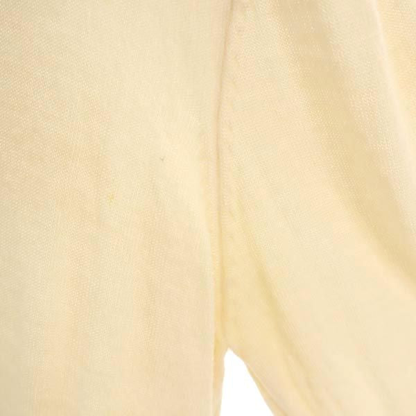 VALENTINO ヴァレンティノ 長袖 Vネック セーター 48 ベージュ ニット レディース