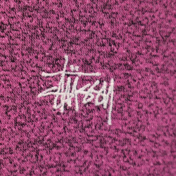 STUSSY ステューシー 半袖 リバーシブル Tシャツ M ピンク系 メンズ