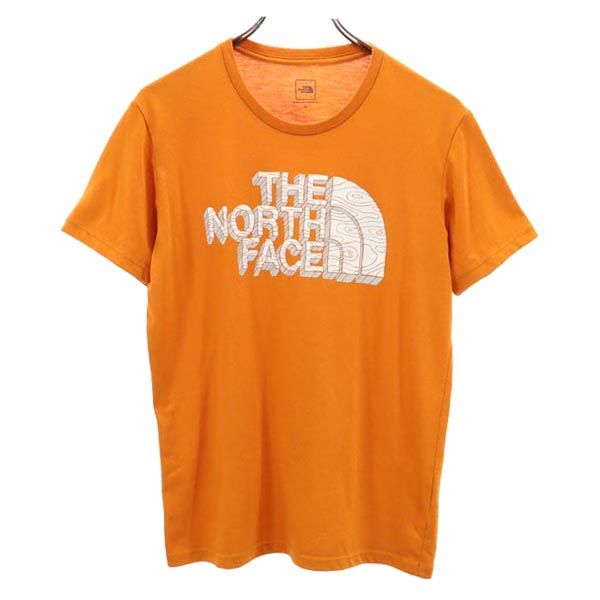 THE NORTH FACE ノースフェイス NT31782 アウトドア 半袖 Tシャツ M オレンジ系 メンズ