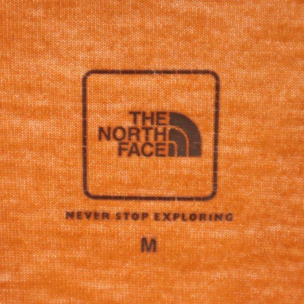 THE NORTH FACE ノースフェイス NT31782 アウトドア 半袖 Tシャツ M オレンジ系 メンズ