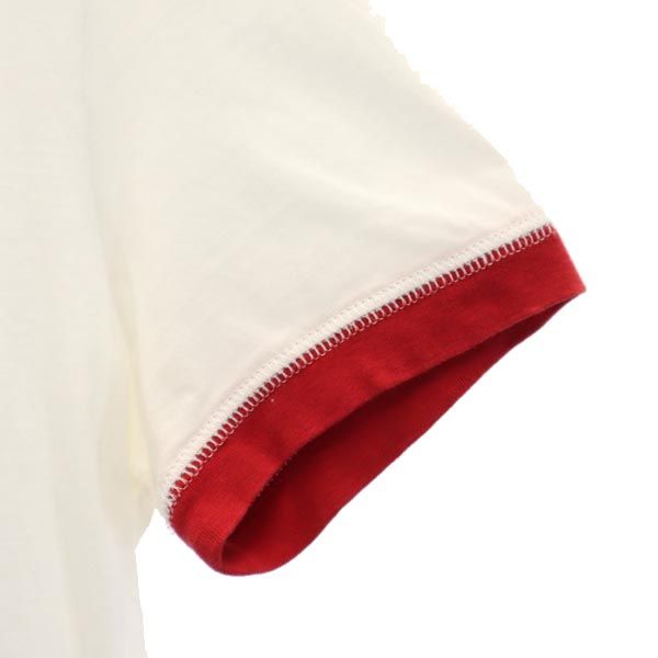 ARMANI JEANS アルマーニジーンズ ロゴプリント 半袖 Tシャツ XS 白 メンズ