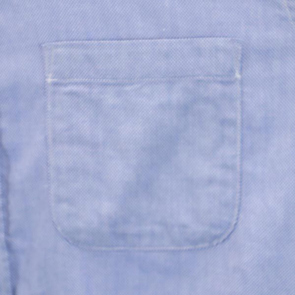 SOPHNET. ソフネット 日本製 長袖 ボタンダウンシャツ M 青 メンズ