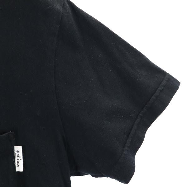 Mr.GENTLEMAN ミスタージェントルマン 半袖 Tシャツ M ブラック系 ポケT メンズ