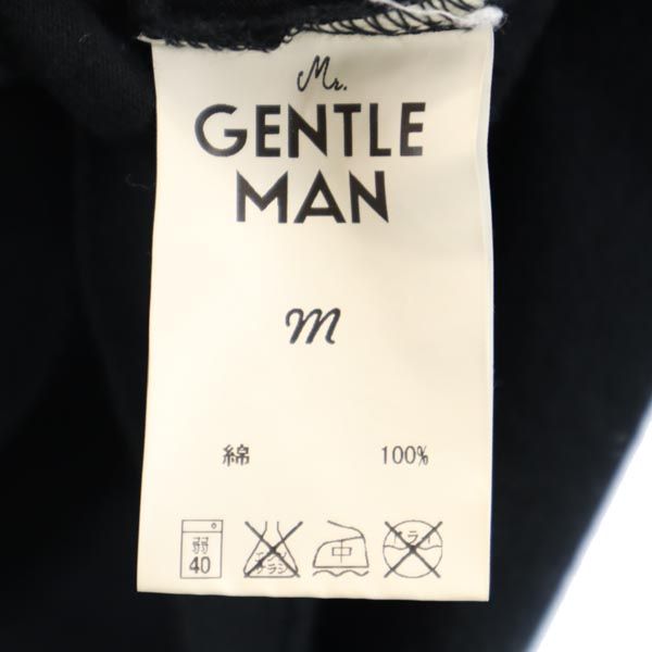 Mr.GENTLEMAN ミスタージェントルマン 半袖 Tシャツ M ブラック系 ポケT メンズ