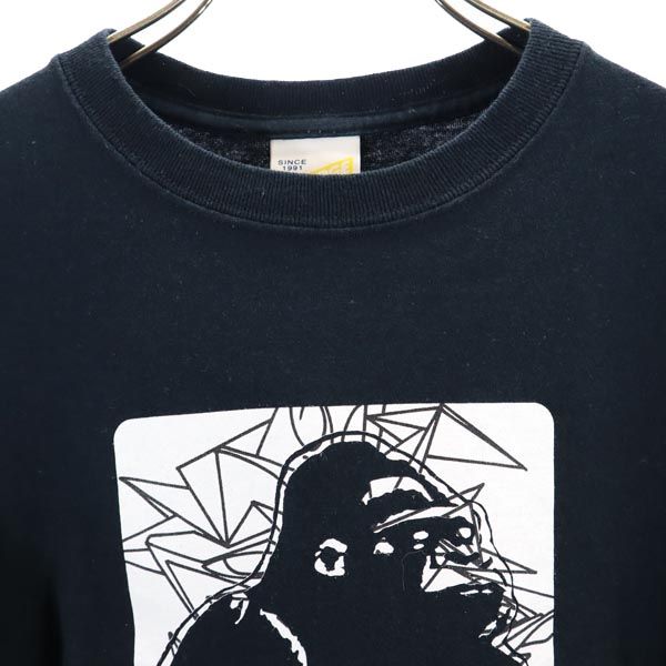 XLARGE エクストララージ ロゴプリント 半袖 Tシャツ S ブラック系 メンズ