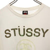 ステューシー ロゴプリント 半袖 Tシャツ M ホワイト系 STUSSY メンズ