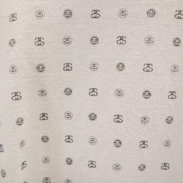 STUSSY ステューシー 総柄 半袖 Tシャツ S グレー系 メンズ