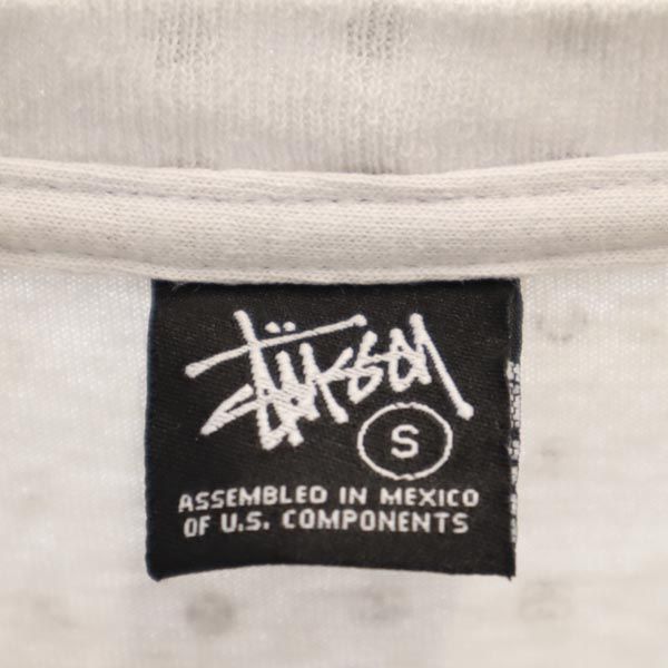 ステューシー 総柄 半袖 Tシャツ S グレー系 STUSSY メンズ