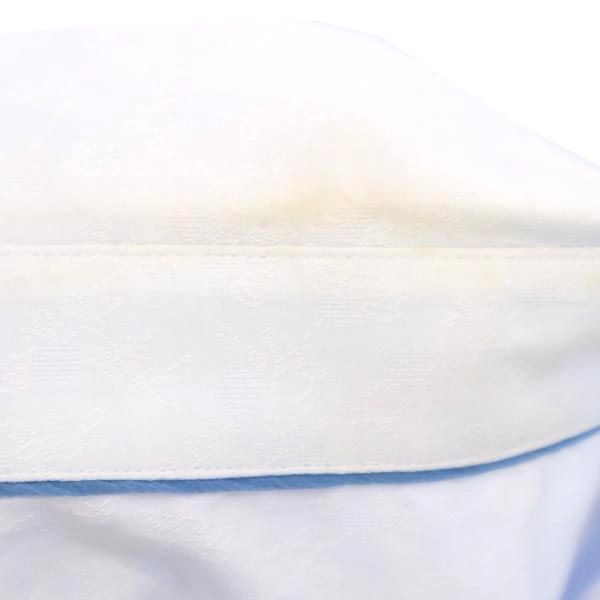 LANVIN en Bleu ランバンオンブルー 日本製 長袖 シャツ 50 ブルー系 メンズ