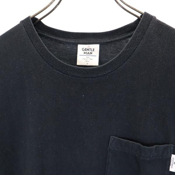 Mr.GENTLEMAN ミスタージェントルマン 半袖 Tシャツ S ブラック系 ポケT メンズ