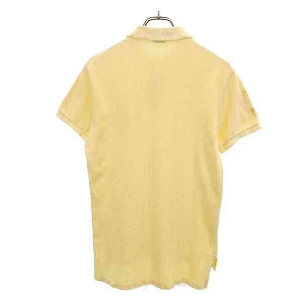 Polo by Ralph Lauren ポロバイラルフローレン 半袖 ポロシャツ S 黄系 鹿の子 メンズ