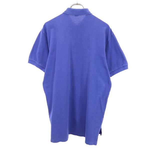 Polo by Ralph Lauren ポロバイラルフローレン 半袖 ポロシャツ M ブルー系 鹿の子 メンズ