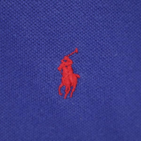 Polo by Ralph Lauren ポロバイラルフローレン 半袖 ポロシャツ M ブルー系 鹿の子 メンズ