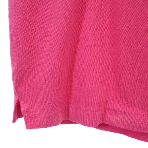 LAUREN RALPH LAUREN ローレンラルフローレン 半袖 ポロシャツ S ピンク 鹿の子 レディース