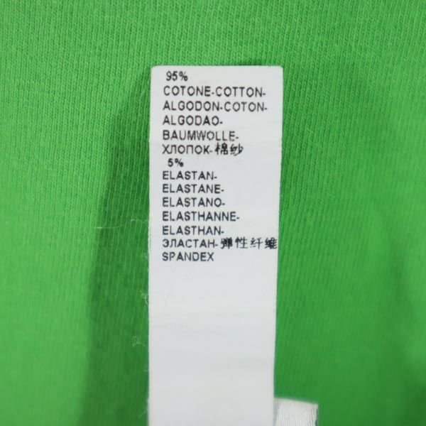 DOLCE&GABBANA ドルチェアンドガッバーナ 半袖 Vネック Tシャツ USAXS グリーン系 トリム メンズ