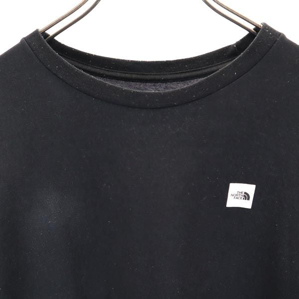 THE NORTH FACE ノースフェイス NT32052 アウトドア ロゴプリント 半袖 Tシャツ M 黒 メンズ