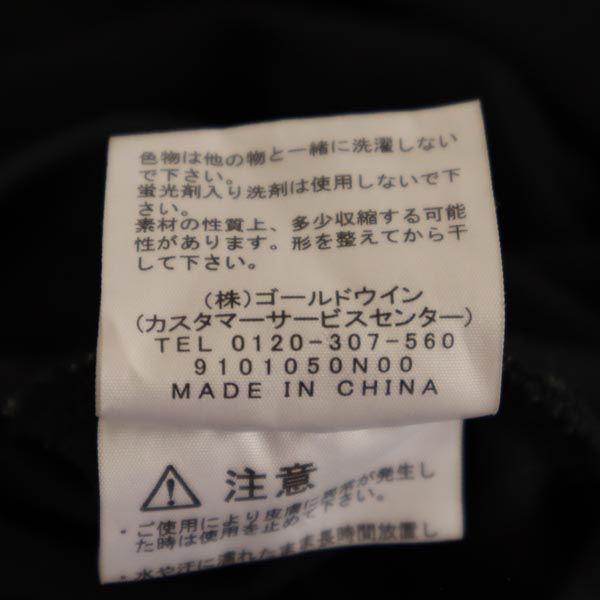 THE NORTH FACE ノースフェイス NT32052 アウトドア ロゴプリント 半袖 Tシャツ M 黒 メンズ