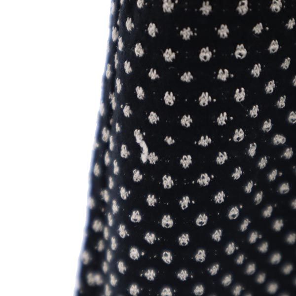 ARMANI COLLEZIONI アルマーニコレッツォーニ ドット 半袖 Tシャツ 42 ブラック系 カットソー レディース