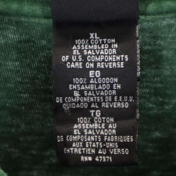 STARTER スターター プリント 半袖 Tシャツ XL グリーン系 メンズ