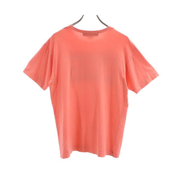 BLACK COMME des GARCONS ブラックコムデギャルソン 2010年 日本製 ロゴプリント 半袖 Tシャツ M ピンク系 メンズ