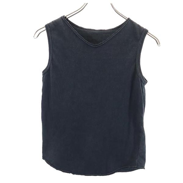 nai-chi-chi ナイチチ ノースリーブ シャツ ブラック系 タンクトップ レディース