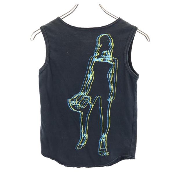 nai-chi-chi ナイチチ ノースリーブ シャツ ブラック系 タンクトップ レディース