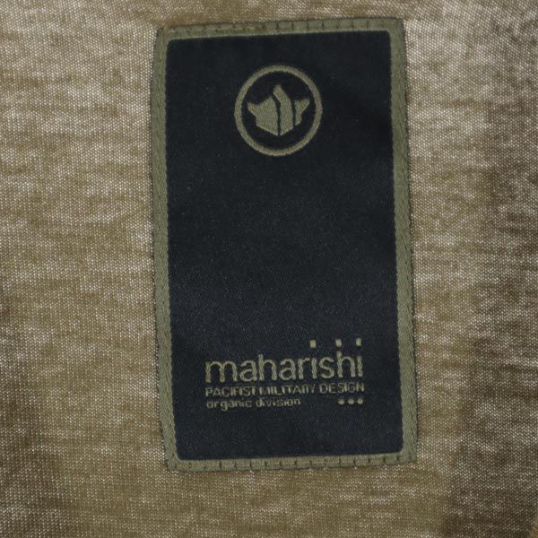 マハリシ 半袖 Tシャツ M ブラウン系 maharishi 胸ポケット メンズ