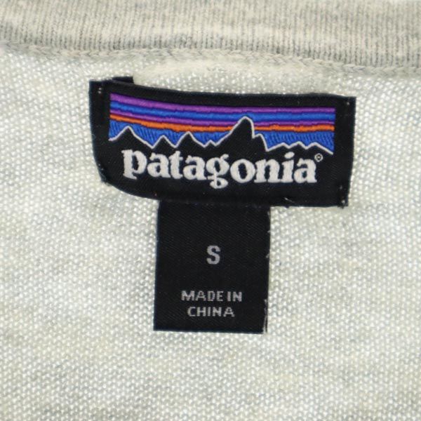 patagonia パタゴニア ノースリーブ ニット S グレー系 アウトドア レディース