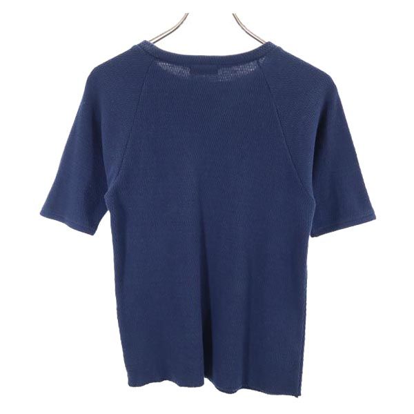 RHC Ron Herman アールエイチシー ロンハーマン 日本製 半袖 Tシャツ S ネイビー ストレッチ レディース