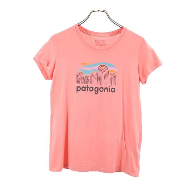 patagonia パタゴニア 半袖 Tシャツ XXL ピンク アウトドア キッズ
