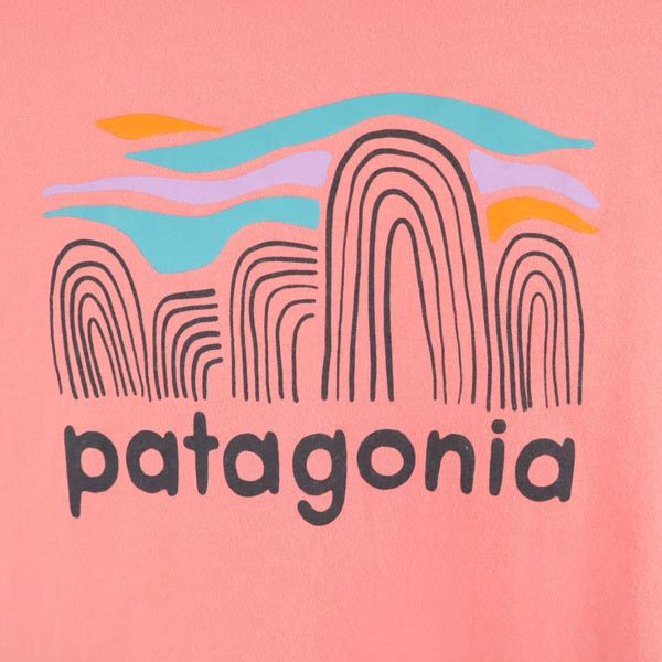 patagonia パタゴニア 半袖 Tシャツ XXL ピンク アウトドア キッズ