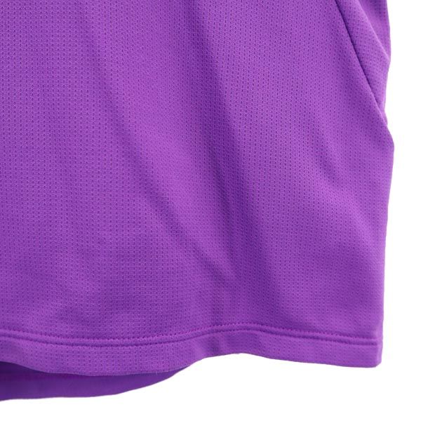 THE NORTH FACE ノースフェイス ロゴプリント 半袖 Tシャツ M 紫 レディース