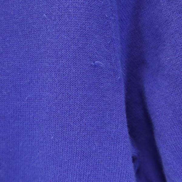 Paul Smith BLACK ポールスミスブラック 半袖 ニット カーディガン M ブルー系 レディース